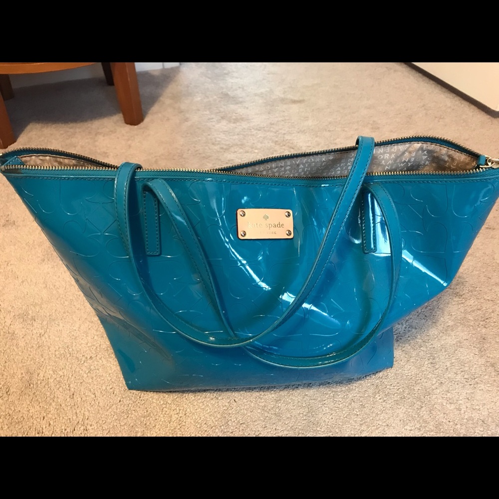 Teal Kate Spade Tote